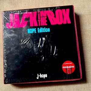 New J-Hope Jack in The Box Hope Edition Target Exclusive+Photo Card NWT